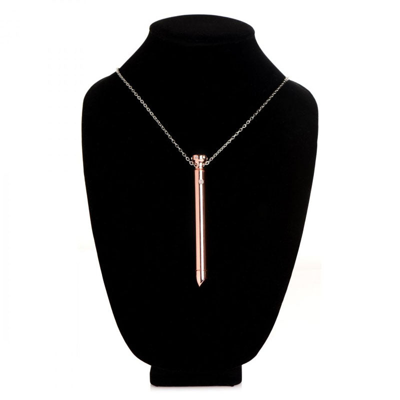 Charmed 7X Vibrating Necklace -  Rechargeable Vibrating Necklace