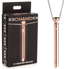 Charmed 7X Vibrating Necklace -  Rechargeable Vibrating Necklace