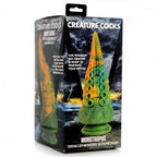 Creature Cocks Monstropus Tentacled 8.5 Inch Silicone Dildo (Marbled Green Yellow Blue) – Suction Cup Dildo > Dildos > Fantasy