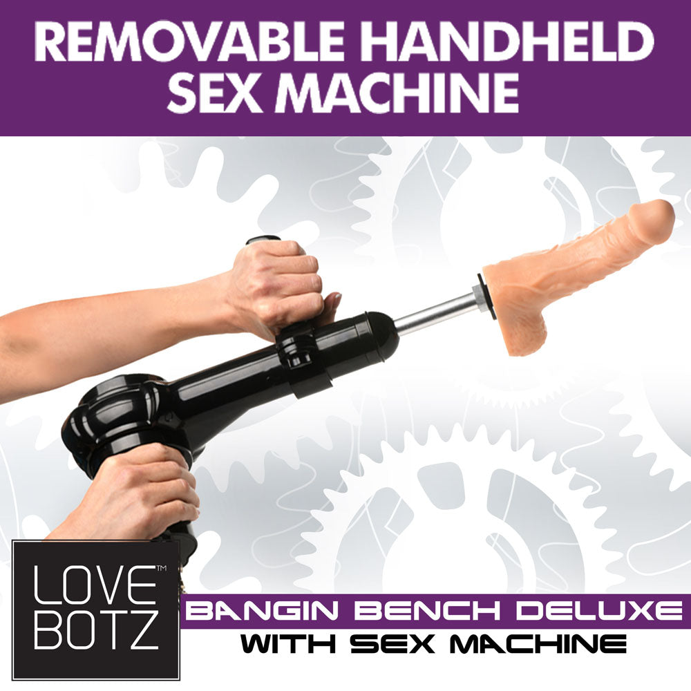 LoveBotz Bangin Bench Deluxe Sex Machine 100 kg Capacity MACHINES