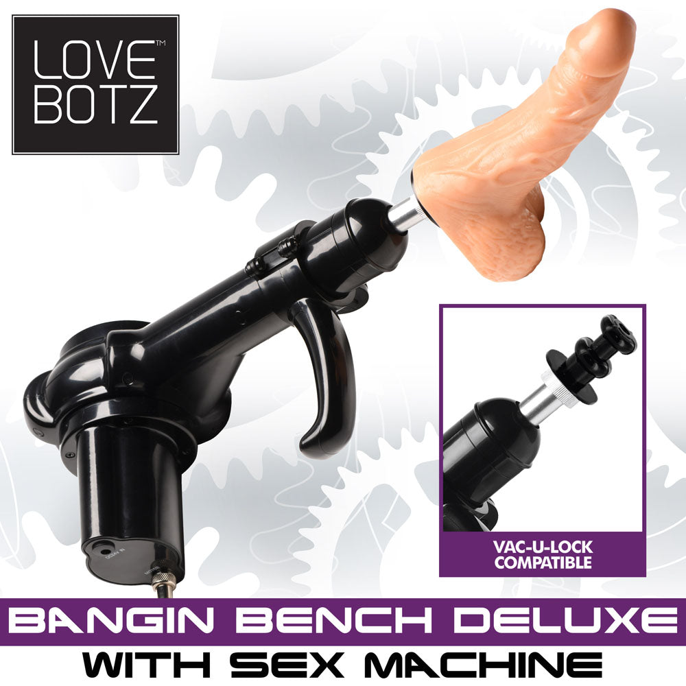 LoveBotz Bangin Bench Deluxe Sex Machine 100 kg Capacity MACHINES