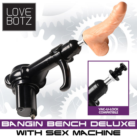 LoveBotz Bangin Bench Deluxe Sex Machine 100 kg Capacity MACHINES