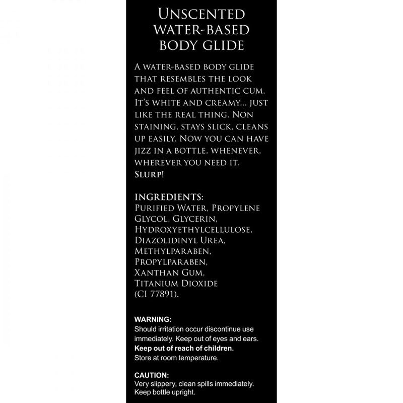 Jizz Unscented Water Based Lubricant 34 Ounce (1 liter) > Lube > Speciality