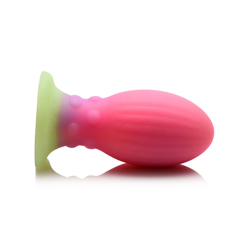 Creature Cocks Xeno Egg (Glow in Dark) – Ribbed Alien Egg Vibrator 4.5 inch > Dildos > Fantasy