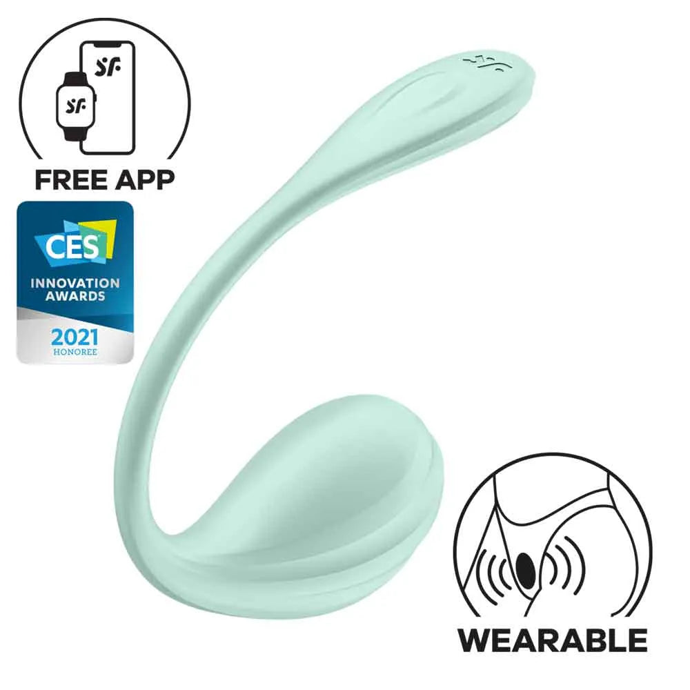 Satisfyer Smooth Petal Wearable Rechargeable G-Spot Stimulator > Sex Toys For Ladies > G-Spot Vibrators