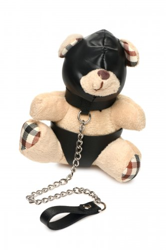 Master Series Hooded Teddy Bear Keychain Playful Adult Accessory Default Title Novelties