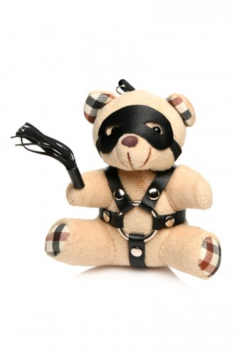 Master Series BDSM Teddy Bear Keychain Default Title Bachelor & Bachelorette Items