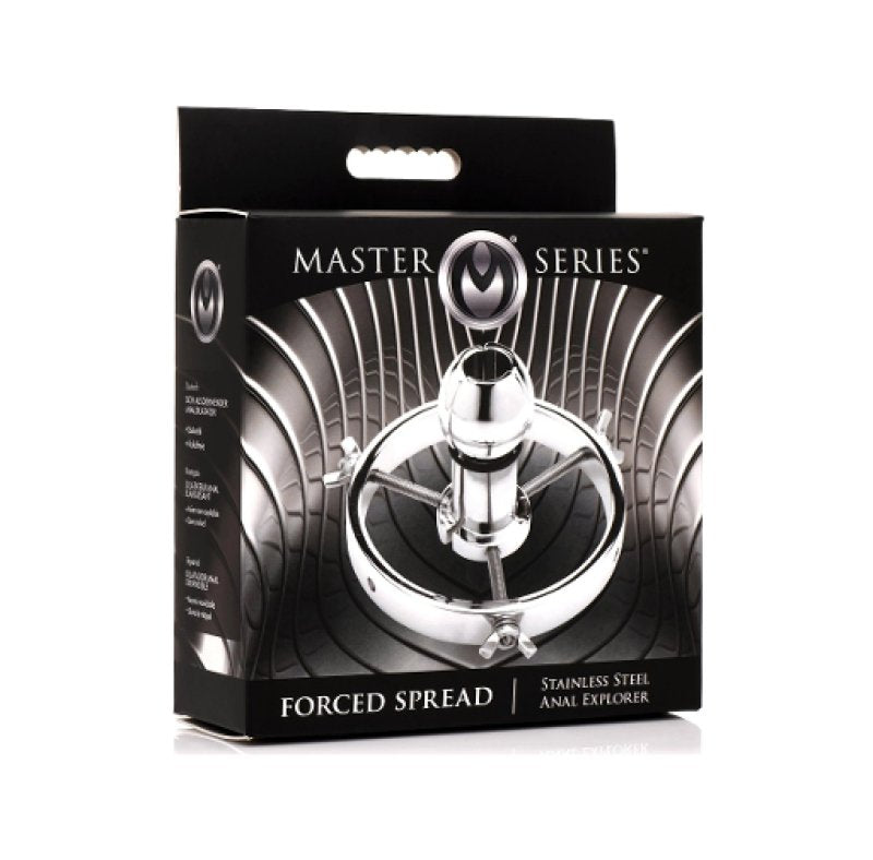Master Series Forced Spread – Stainless Steel Anal Explorer Plug Default Title > Anal Range > Butt Plugs