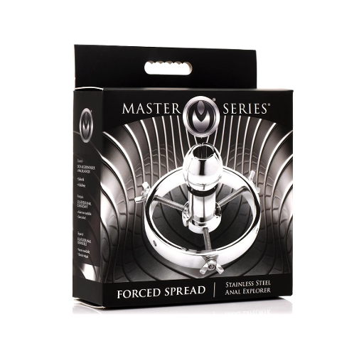 Master Series Forced Spread Stainless Steel Anal Explorer Default Title Medical Themed
