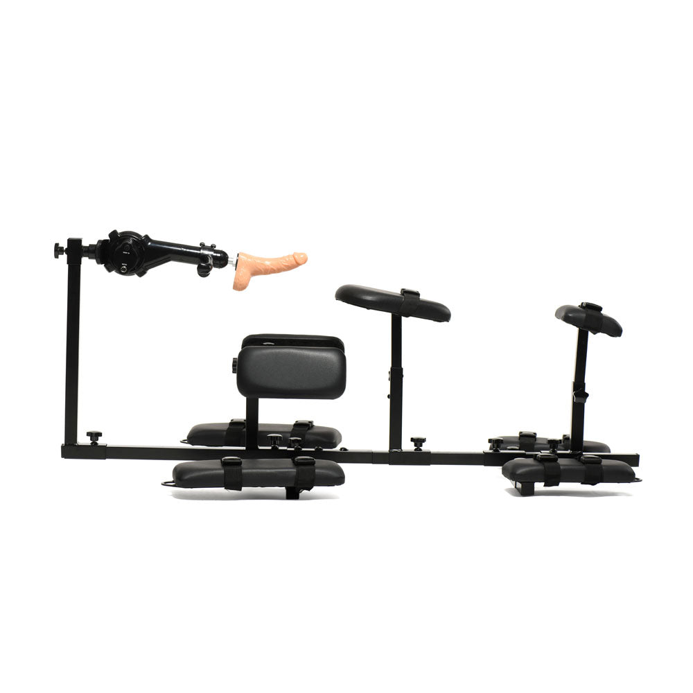 Master Series Subversion Deluxe Stockade – Horizontal BDSM Restraint with Sex Machine > Sex Toys > Sex Machines