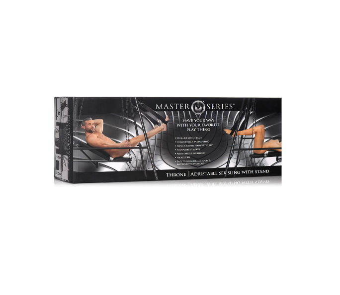Master Series Throne Adjustable Sex Sling with Stand Secondary image