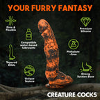 Creature Cocks Sabretooth Silicone Dildo