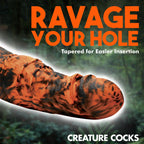 Creature Cocks Sabretooth Silicone Dildo