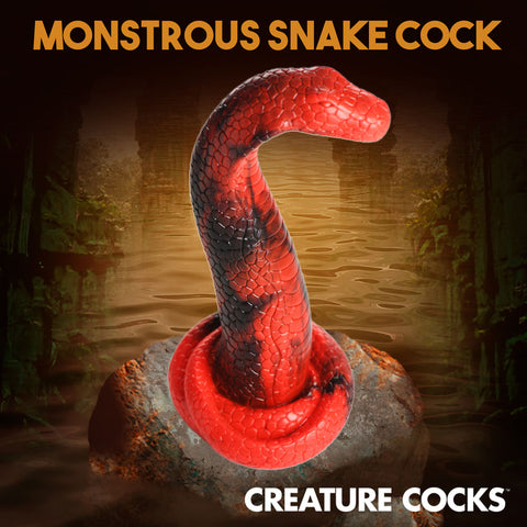 Creature Cocks King Cobra Silicone Dildo for Unique Sensations and Sensual Exploration Fantasy Dongs