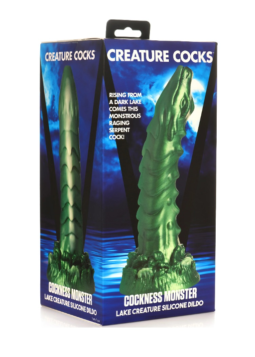 Creature Cocks Cockness Monster (Green) – 8.1" Silicone Dragon Dildo Default Title > Dildos > Fantasy