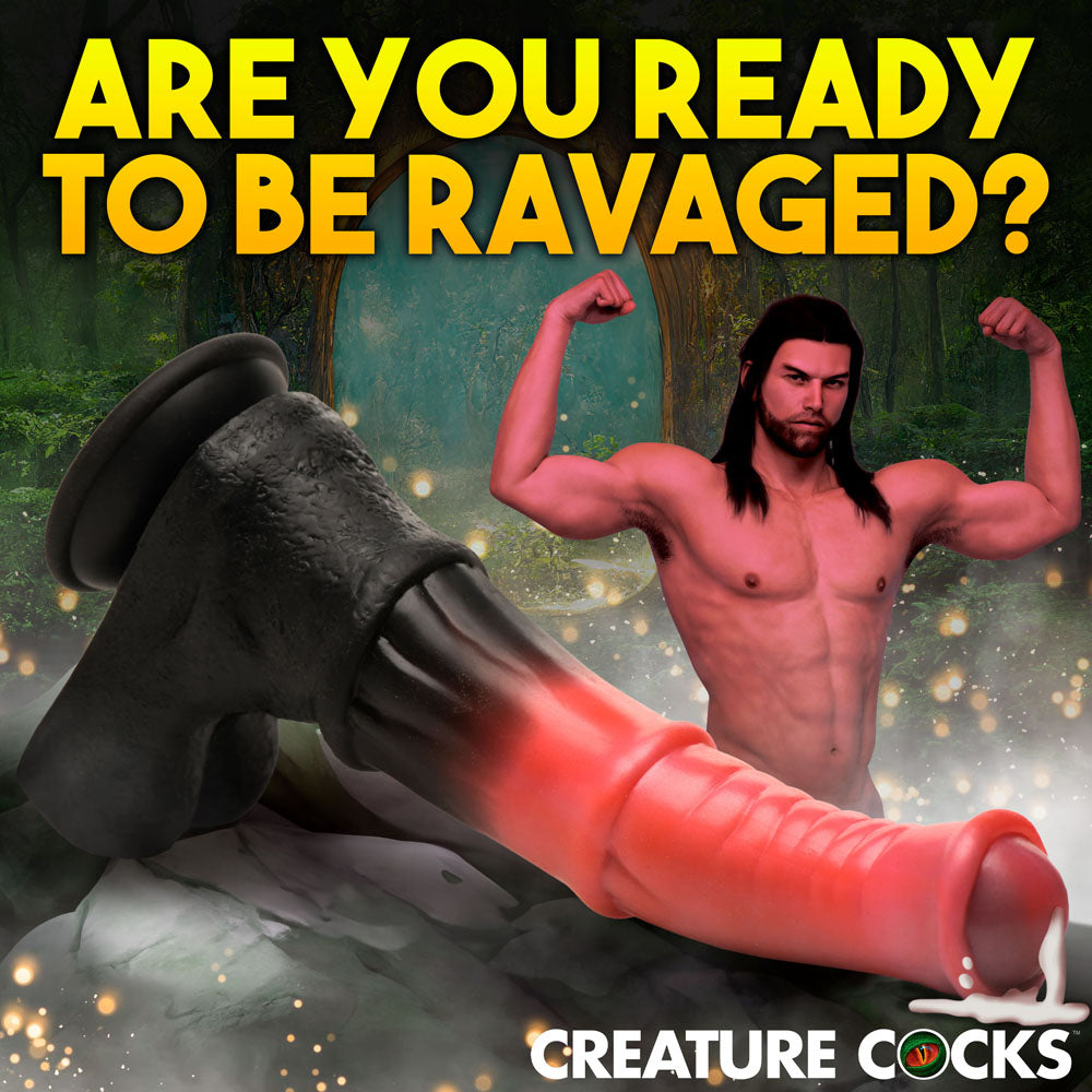 Creature Cocks Centaur Explosion (Pink/Black) – 24.5 cm Squirting Fantasy Dildo > Dildos > Fantasy