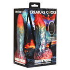 Creature Cocks Rainbow Phoenix Remote Vibrating 6.8" Silicone Dildo Default Title > Dildos > Fantasy