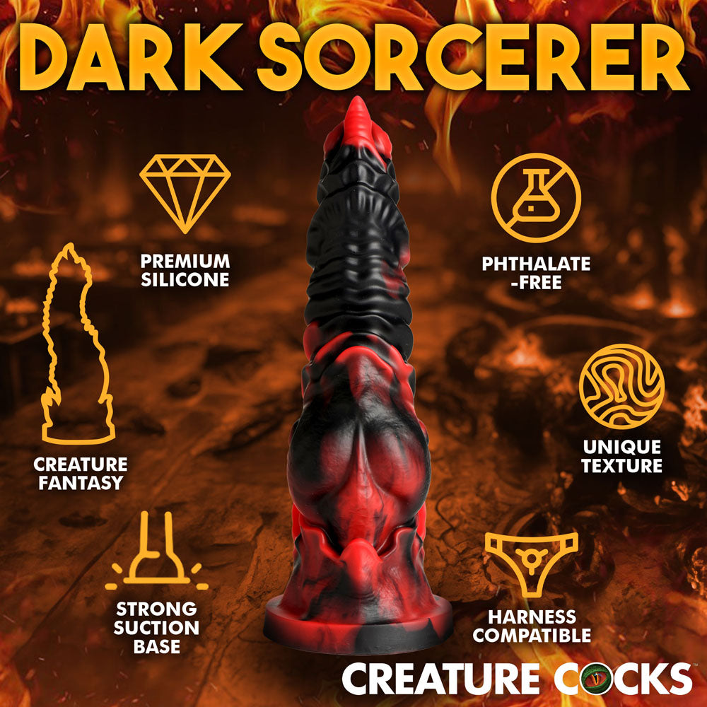 Creature Cocks Mephisto – Ridged Silicone Fantasy Dildo 18.5 cm > Dildos > Fantasy