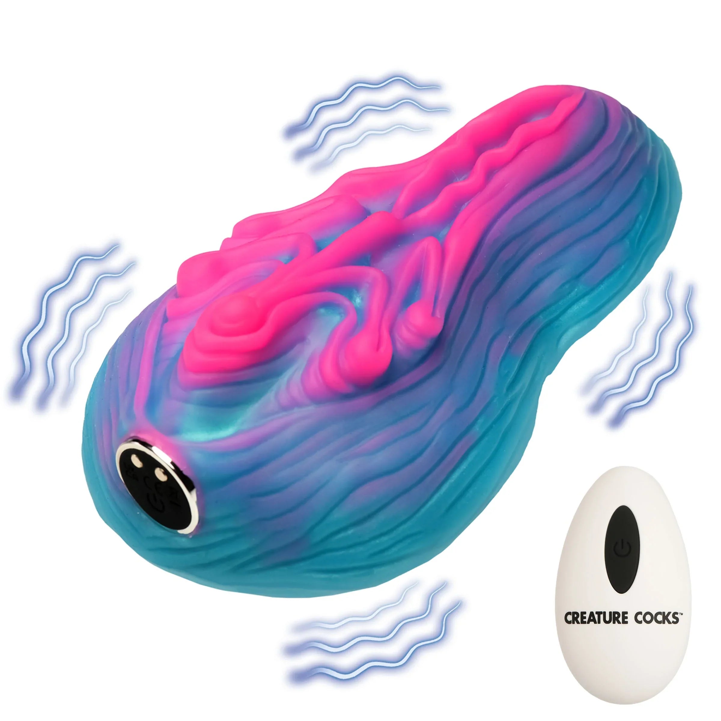 Creature Cocks Vulvaron – 10X Vibrating Silicone Grinder with Remote-Controlled Vibrator > Vibrators > Vibrating Pads