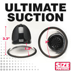 Size Matters 10X Rotating Silicone Nipple Suckers with Attachments – Hands-Free Nipple Stimulator > Sex Toys > Nipple Suckers