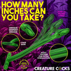 Creature Cocks Slither (Bright Green) 22 Inch Silicone Dildo > Dildos > Fantasy