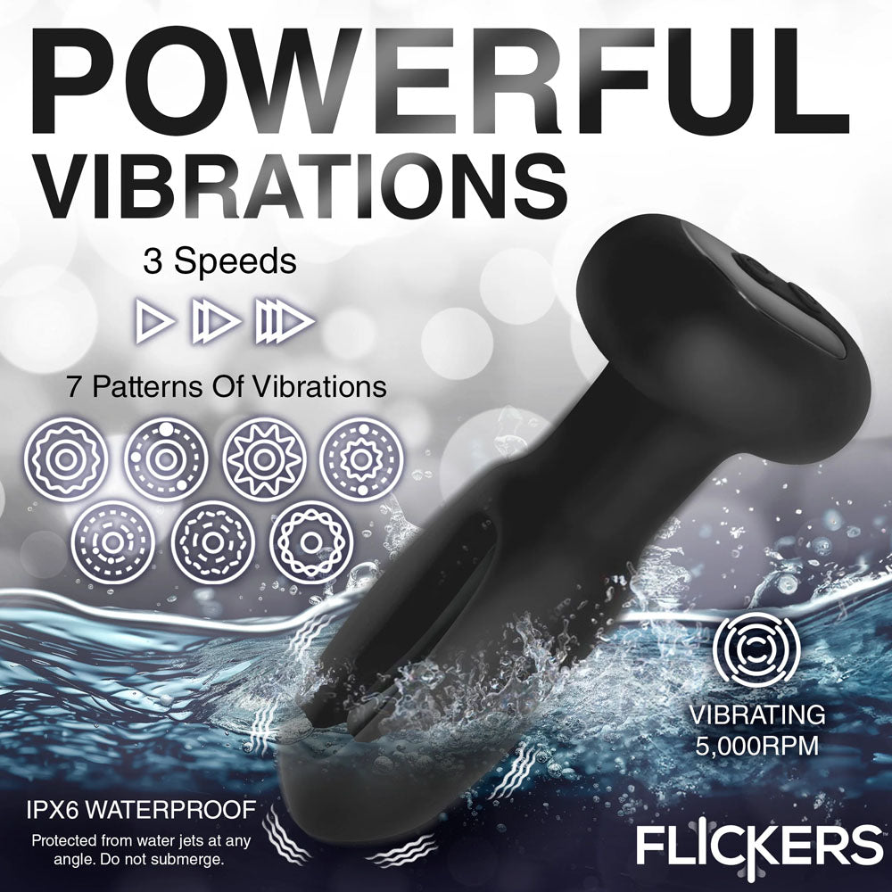 Inmi Flickers Bum Flick Flicking & Vibrating Butt Plug