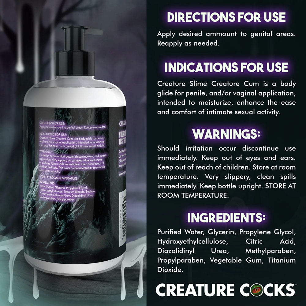 Creature Slime Lubricant by Creature Cocks 8 Ounce Bottle (473ml) > Lube > Speciality Exempt