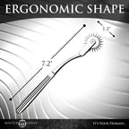 Master Series Silver Sensation Wartenberg Wheel > Bondage Gear > Medical Instruments
