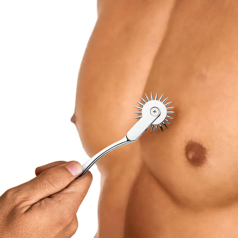 Master Series Silver Sensation Wartenberg Wheel Adult Sex Toy BONDAGE-TOYS