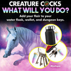 Mystique Unicorn Keychain Playful Novelty Adult Accessory Fantasy-Themed Keychain > Novelties > Gag Gifts