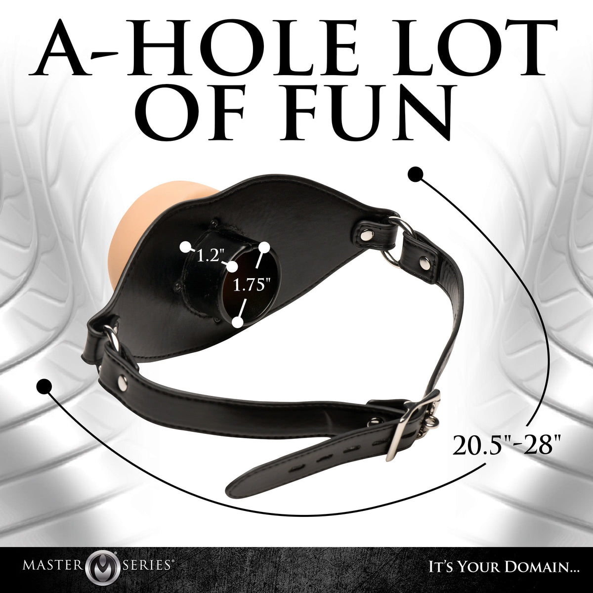 Ass Face Mouth Gag – Realistic TPE Squishy Anal Sensation BDSM Mouth Restraint Gag > Bondage Gear > Gags and Bits