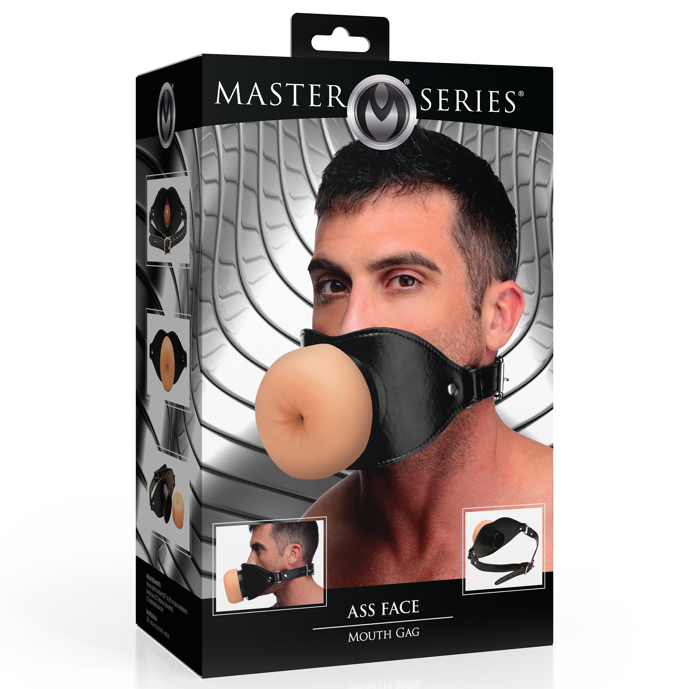 Ass Face Mouth Gag – Realistic TPE Squishy Anal Sensation BDSM Mouth Restraint Gag > Bondage Gear > Gags and Bits