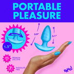 Bang 10X Rotating and Vibrating Silicone Butt Plug with Remote Control > Anal Range > Vibrating Butt Plugs