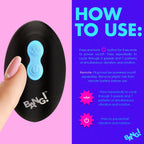 Bang 10X Rotating and Vibrating Silicone Butt Plug with Remote Control > Anal Range > Vibrating Butt Plugs