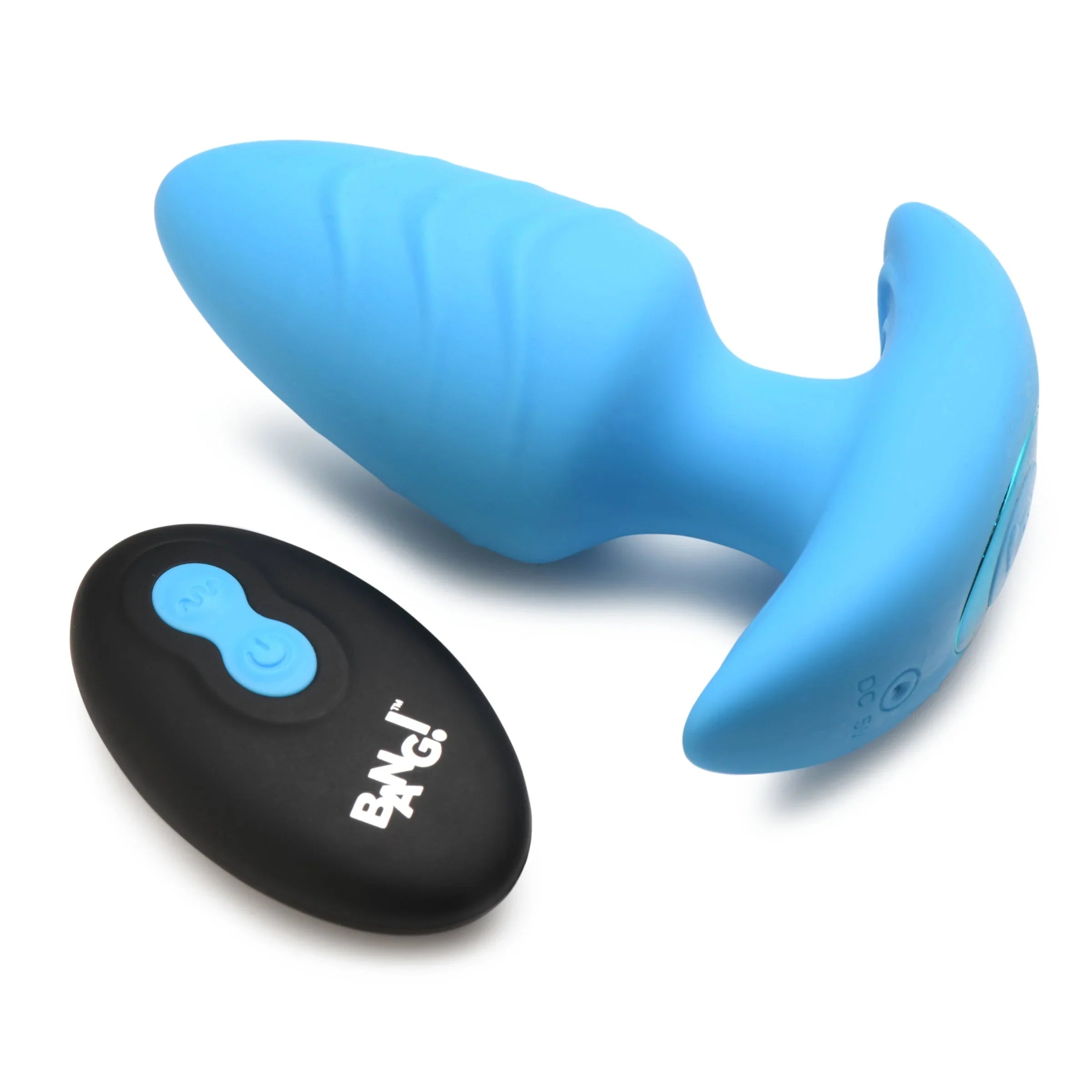 Bang 10X Rotating and Vibrating Silicone Butt Plug with Remote Control > Anal Range > Vibrating Butt Plugs
