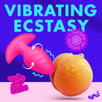 Bang 10X Rotating and Vibrating Silicone Butt Plug with Remote Control > Anal Range > Vibrating Butt Plugs