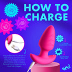 Bang 10X Rotating and Vibrating Silicone Butt Plug with Remote Control > Anal Range > Vibrating Butt Plugs