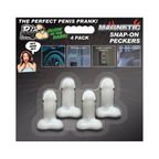 Big Ballers Glow-in-the-Dark Magnetic Snap-On Dildos – 4 Pack Set > Novelties > Gag Gifts