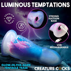 Creature Cocks Cocktopus Deluxe 2-3" Glow-in-the-Dark Vibrating Silicone Dildo > Dildos > Fantasy