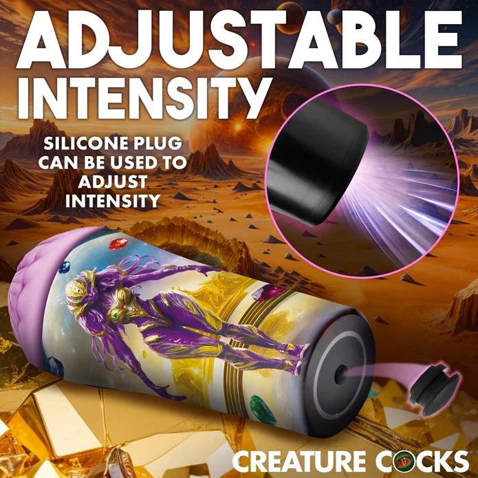 Creature Cocks Thanus (Purple) – Textured Rubber Ass Stroker > Sex Toys For Men > Masturbators > Fantasy