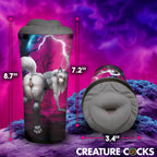 Creature Cocks Wild Wolf Ass Stroker – Realistic Rubber Stroker > Sex Toys For Men > Masturbators > Fantasy