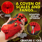 Creature Cocks Dragon Tamer (Red) – Silicone Stroker > Sex Toys For Men > Masturbators > Fantasy
