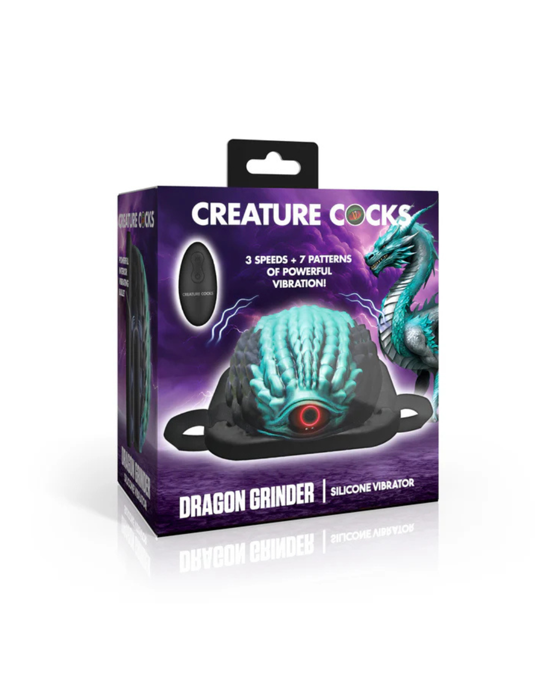 Creature Cocks Dragon Grinder Silicone Vibrator Default Title Fantasy Dongs