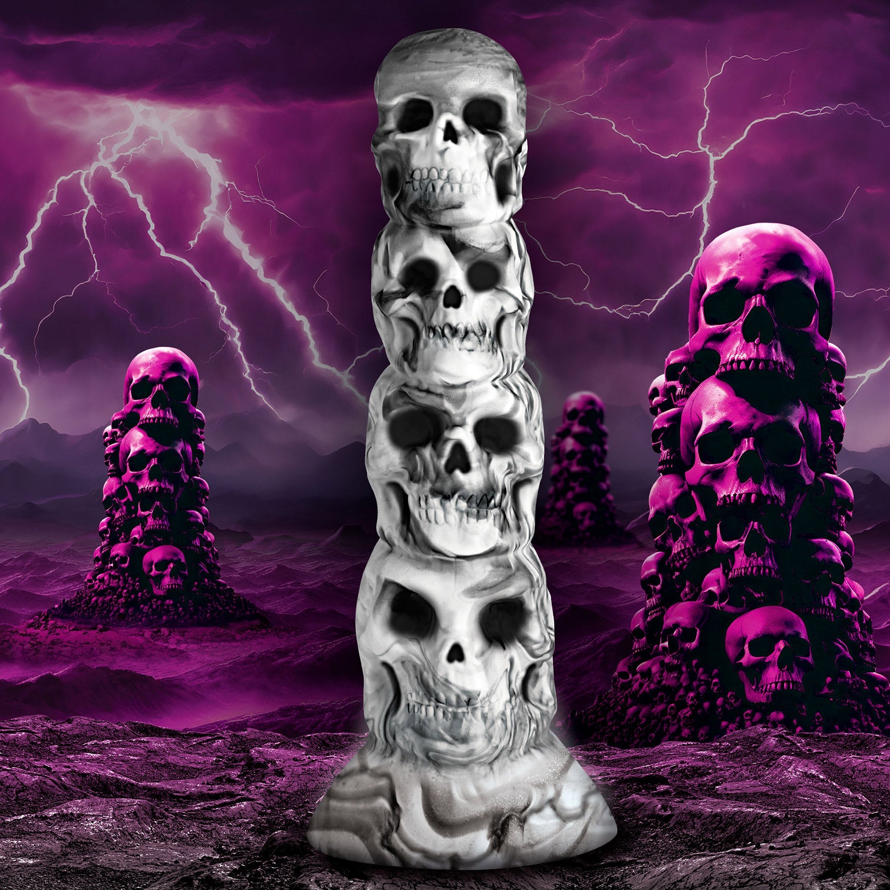 Creature Cocks Mini Doom 7 Inch Silicone Dildo > Dildos > Slim Dildos