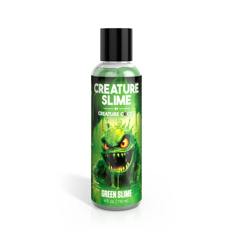 Creature Slime by Creature Cocks 118 ml Water Based Lubricant Green Speciality Lubricants