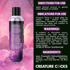 Creature Slime by Creature Cocks -  Slime -  Water Based Lubricant - 237 ml Bottle