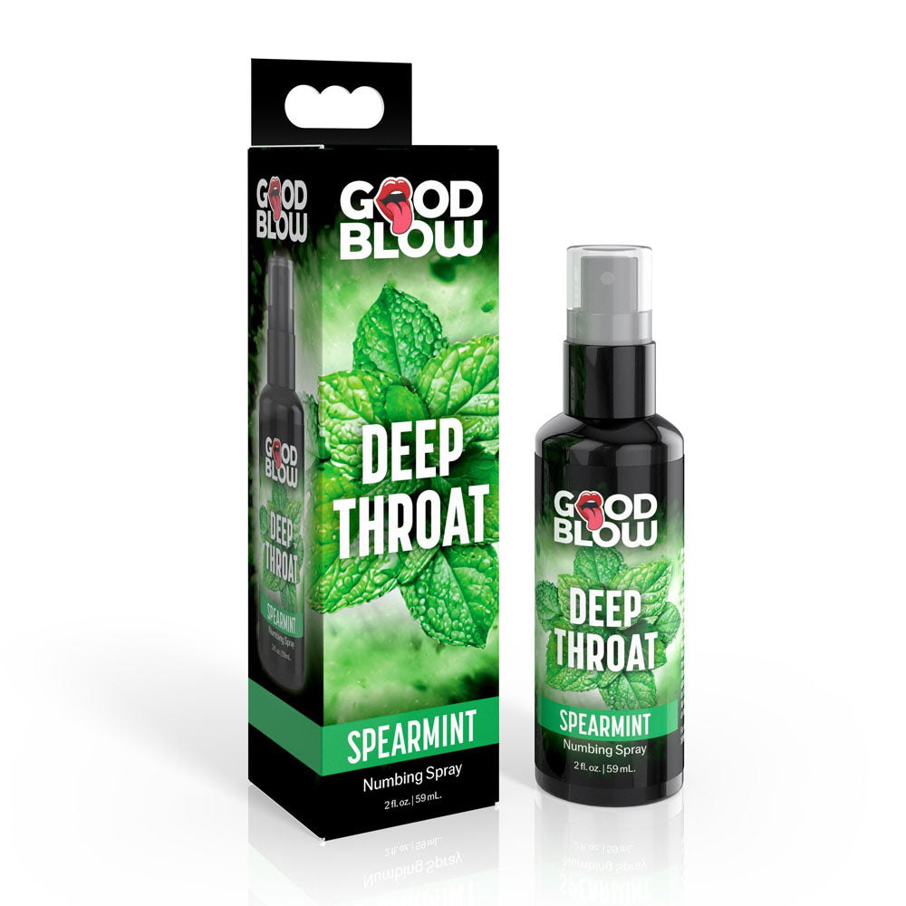 Good Blow Deep Throat Spray (Spearmint) – Spearmint Flavored Numbing Spray 59 ml > Lube > Oral Gels & Sprays Main image