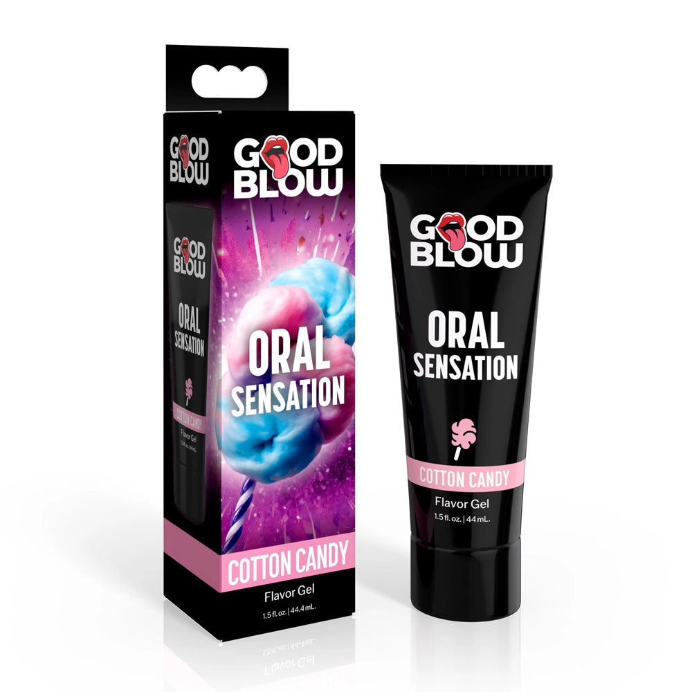 Good Blow Oral Sensation Gel Cotton Candy Flavor 44ml Tube > Lube > Oral Gels & Sprays Main image