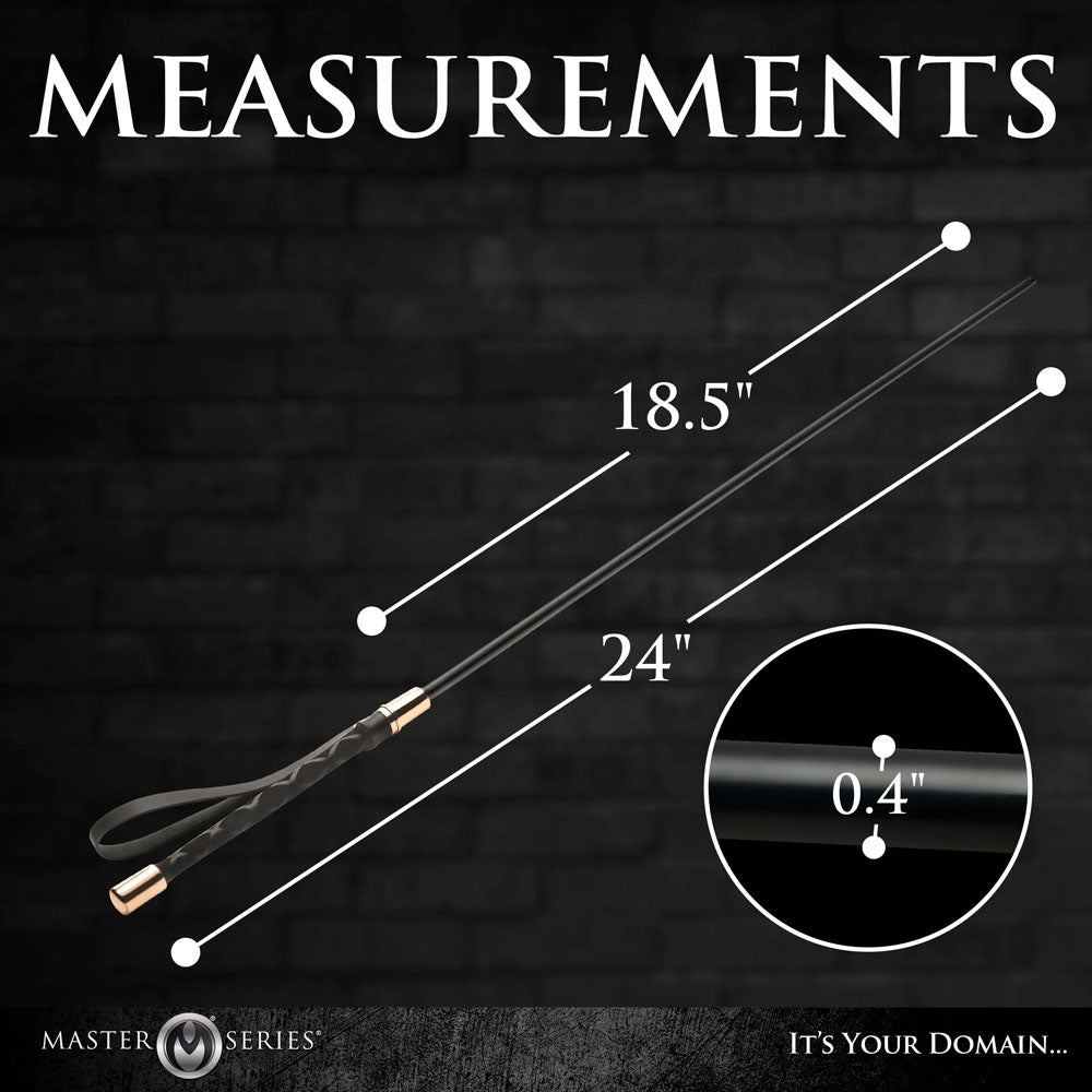 Master Series Sinful Impact Cane Plastic Cane Whip Secondary image
