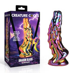 Creature Cocks Dragon Glass – 15.7 cm Glass Dildo Coloured > Dildos > Fantasy